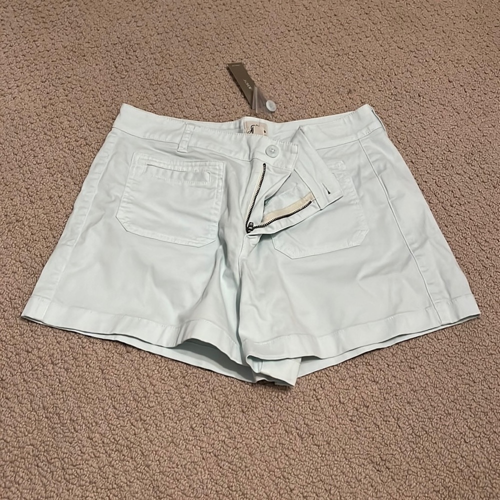 J crew blue shorts